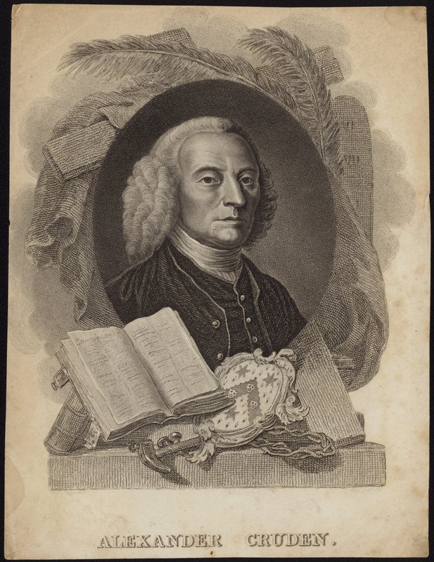 Alexander Cruden portréja alkotó: English School