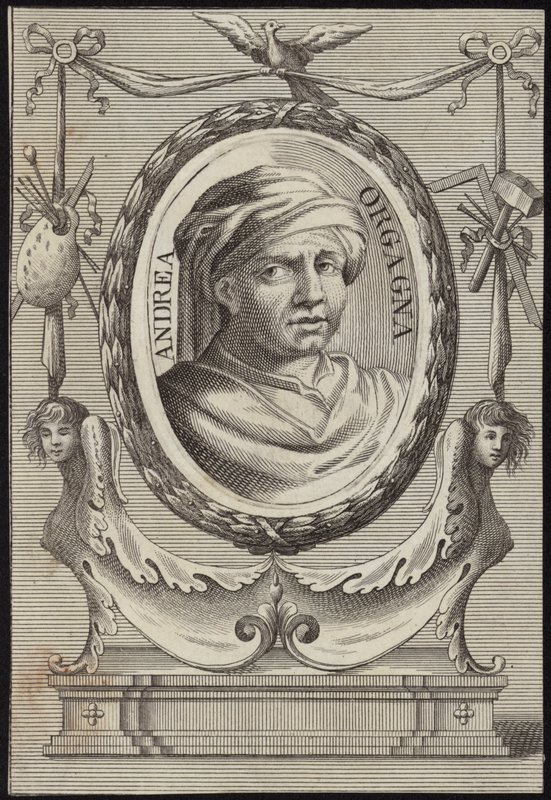 Andrea Orgagna portréja alkotó: English School