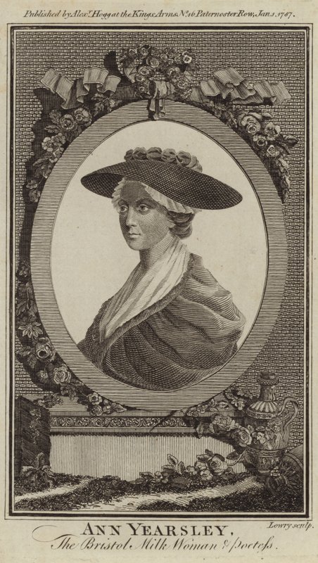 Ann Yearsley portréja alkotó: English School