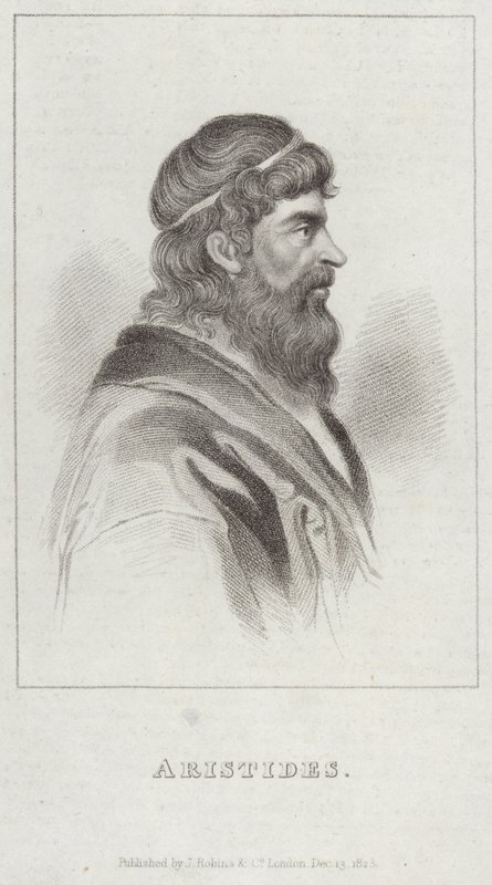 Arisztidész portréja alkotó: English School