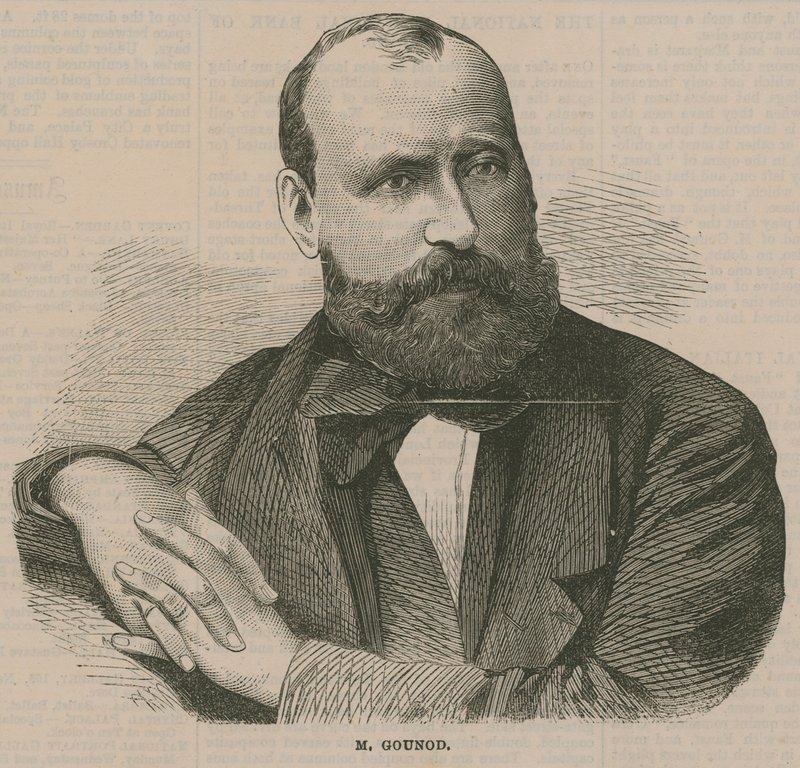 Charles-Francois Gounod portréja alkotó: English School