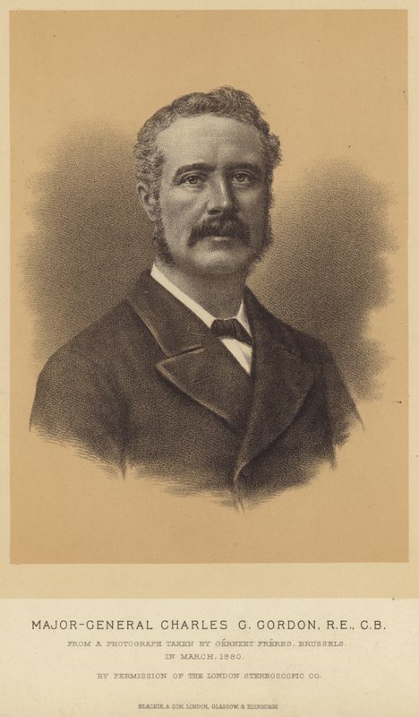 Charles George Gordon portréja alkotó: English School