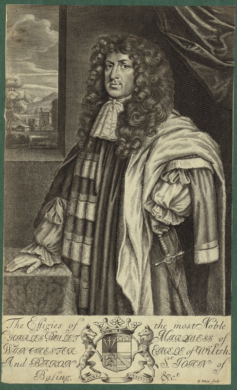 Charles Paulet portréja alkotó: English School