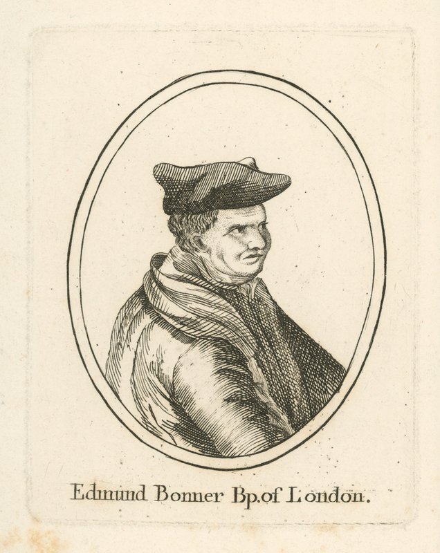 Edmund Bonner portréja alkotó: English School