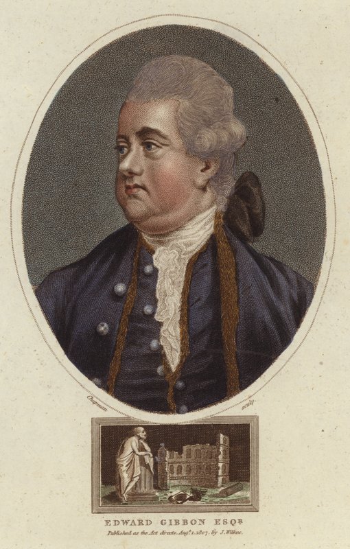 Edward Gibbon portréja alkotó: English School