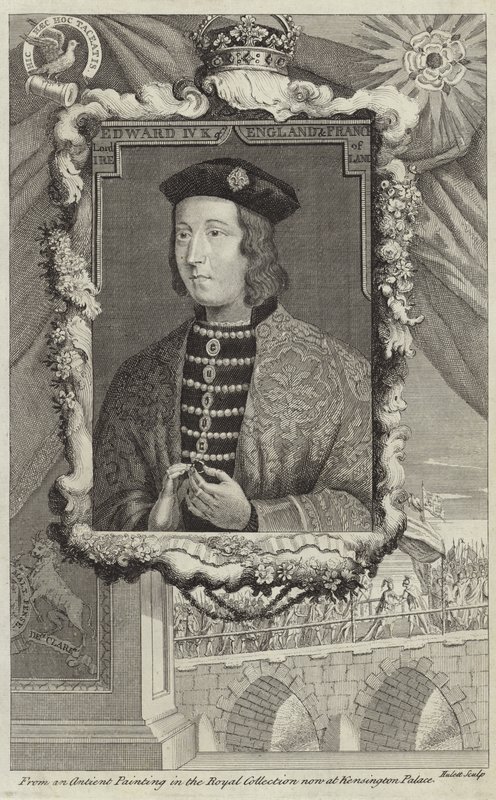 IV. Edward angol portréja alkotó: English School