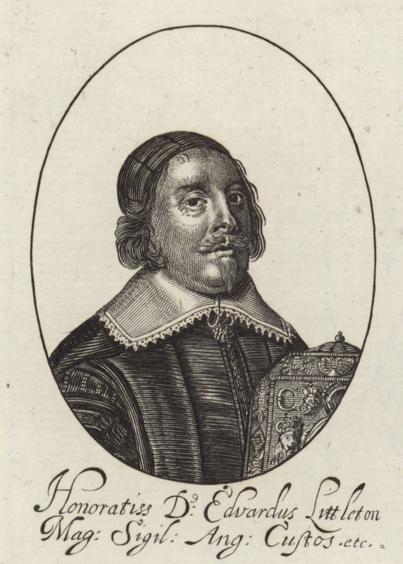 Edward Littleton portréja alkotó: English School
