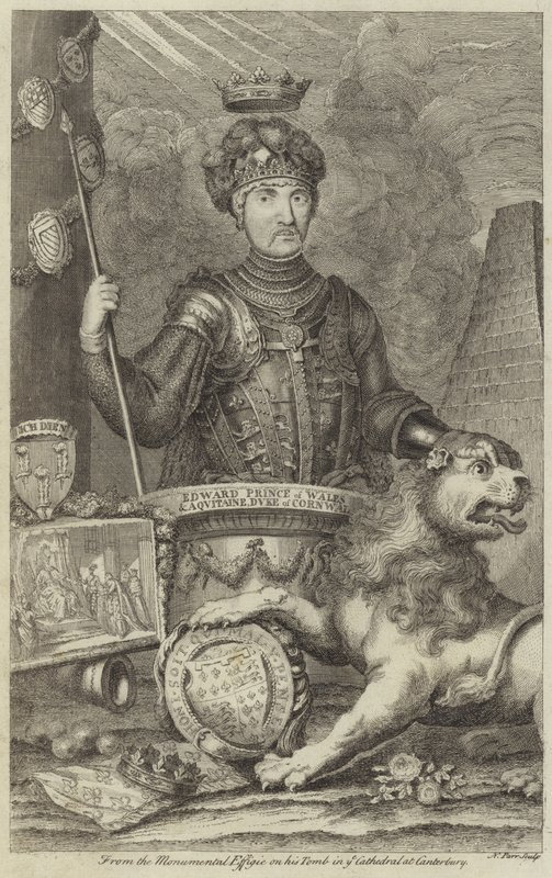Edward walesi herceg portréja alkotó: English School