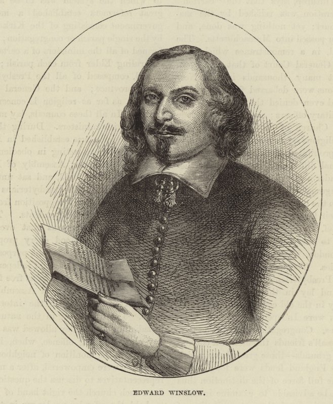 Edward Winslow portréja alkotó: English School