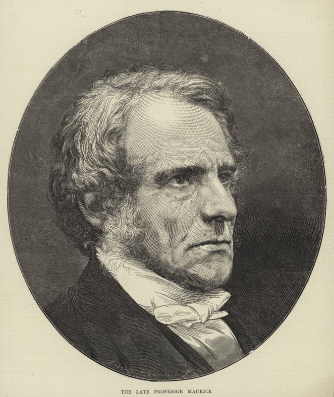 Frederick Denison Maurice portréja alkotó: English School