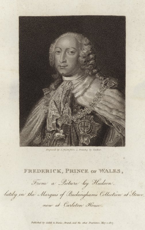 Frederick Lajos walesi herceg portréja alkotó: English School