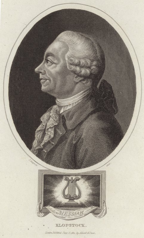Friedrich Gottlieb Klopstock portréja alkotó: English School