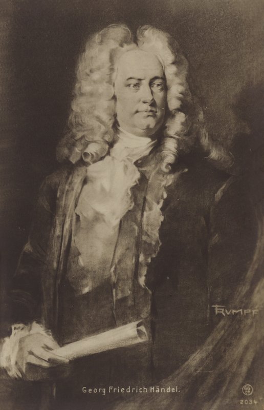 George Friedrich Händel portréja alkotó: English School