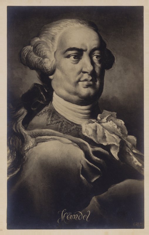 George Friedrich Händel portréja alkotó: English School