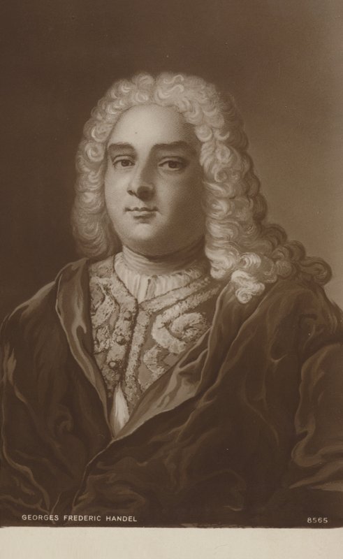 George Friedrich Händel portréja alkotó: English School