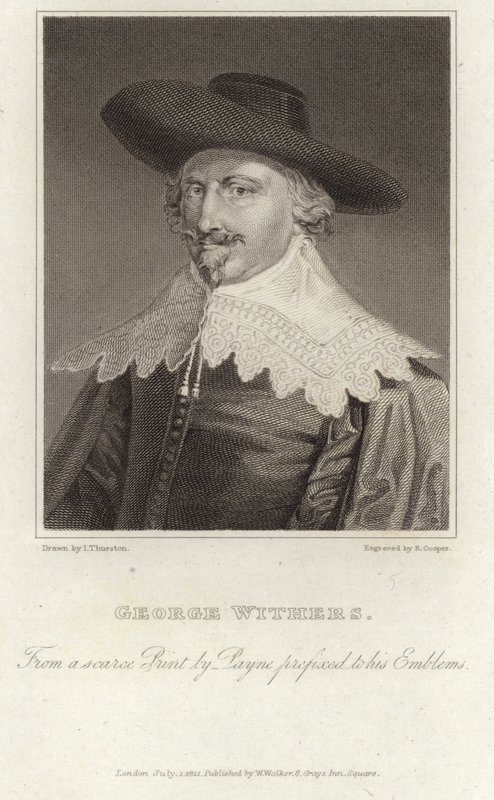 George Wither portréja alkotó: English School