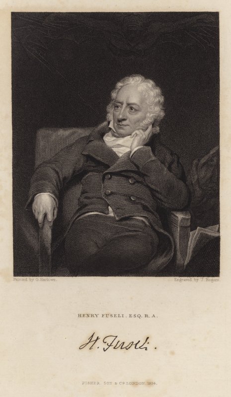 Henry Fuseli portréja alkotó: English School