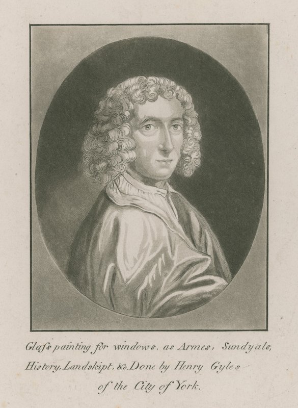 Henry Gyles üvegfestő portréja alkotó: English School