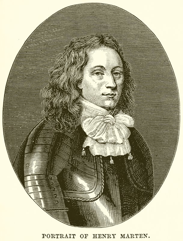 Henry Marten portréja alkotó: English School