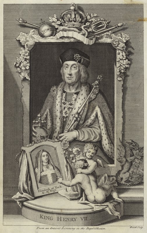 VII. Henrik angol portréja alkotó: English School
