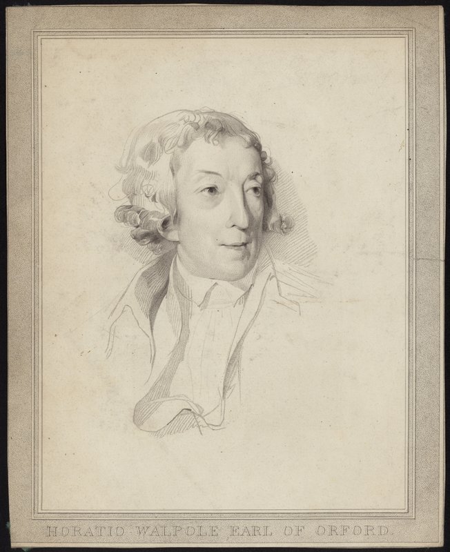 Horace Walpole portréja alkotó: English School