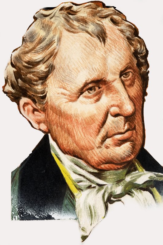 James Fenimore Cooper portréja alkotó: English School