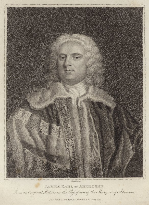 James Hamilton, Abercorn grófjának portréja alkotó: English School
