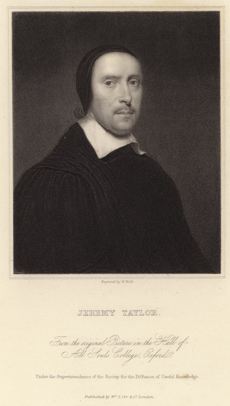 Jeremy Taylor portréja alkotó: English School