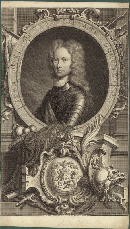 John Campbell, Argyll hercege és Greenwich hercegének portréja alkotó: English School