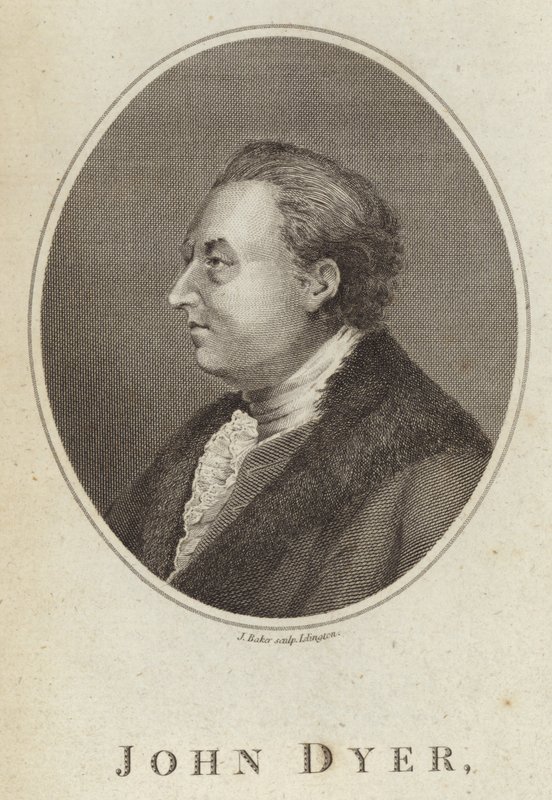 John Dyer portréja alkotó: English School
