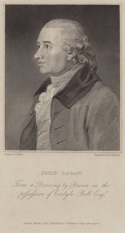 John Logan portréja alkotó: English School