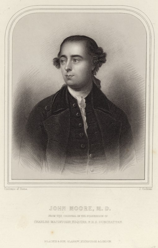 John Moore portréja alkotó: English School