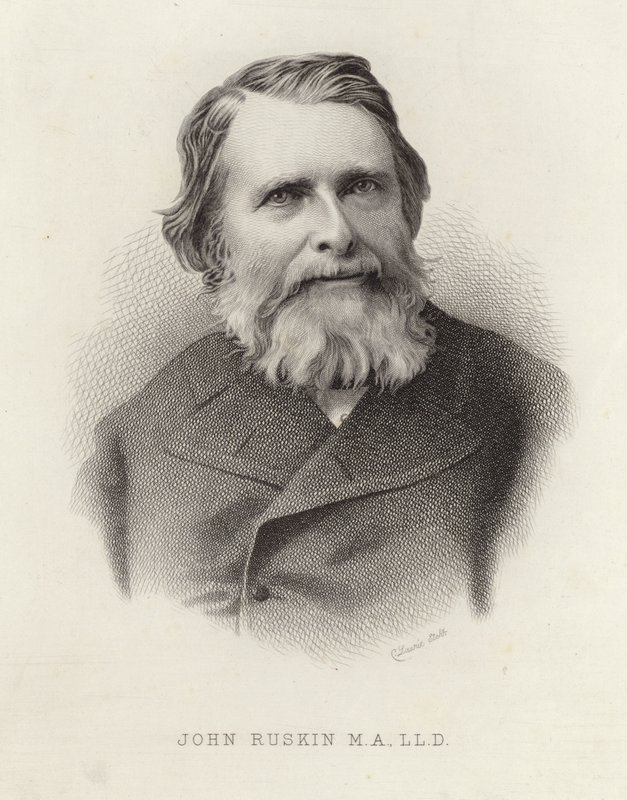 John Ruskin portréja alkotó: English School