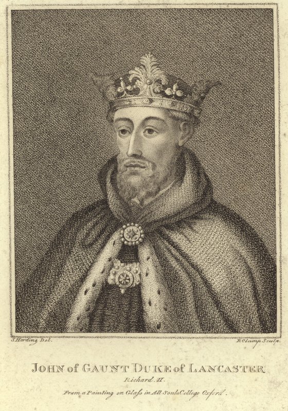 Gaunt János, Lancaster hercegének portréja alkotó: English School