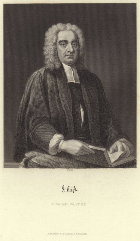 Jonathan Swift portréja alkotó: English School