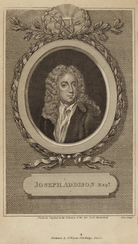 Joseph Addison portréja alkotó: English School