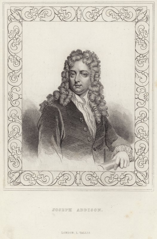 Joseph Addison portréja alkotó: English School