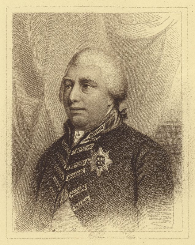 György király portréja (metszet) alkotó: English School