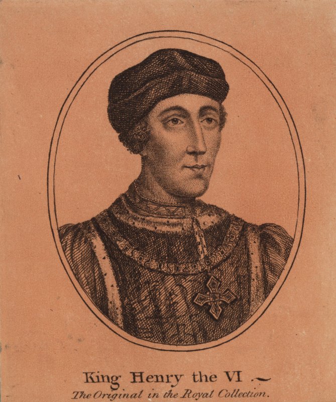 Henrik angol király portréja alkotó: English School