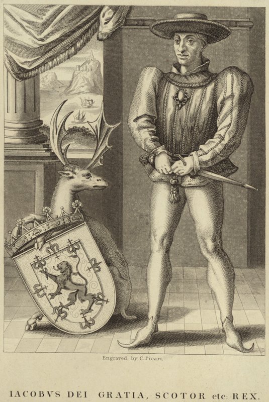 I. Jakab angol király portréja alkotó: English School