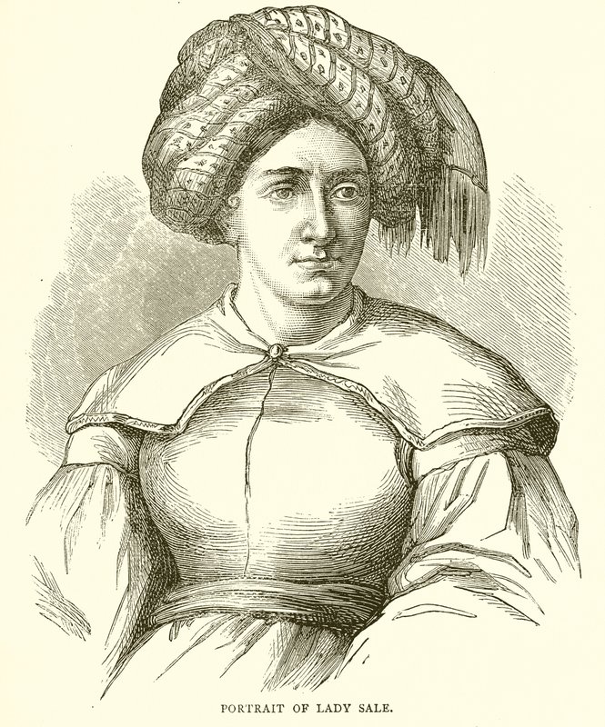 Lady Sale portréja alkotó: English School