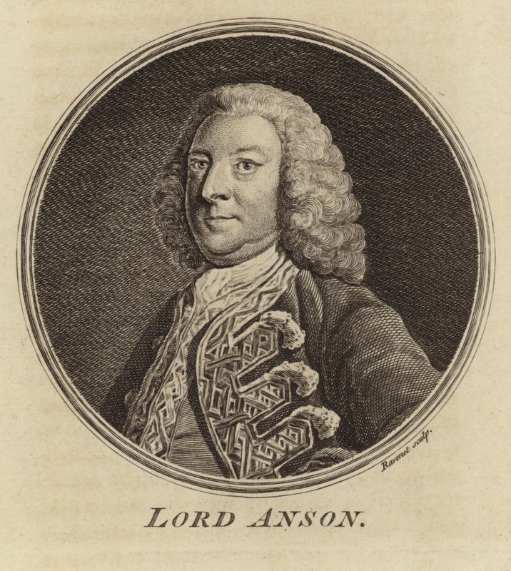 Lord Anson portréja alkotó: English School