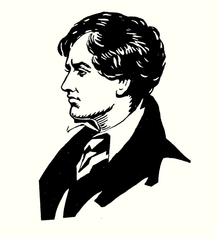 Lord Byron portréja (színes litó) alkotó: English School
