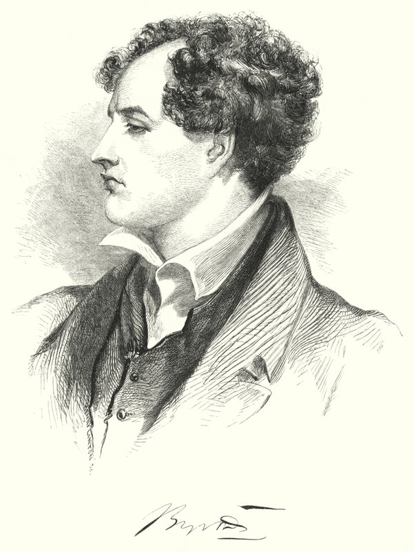 Lord Byron portréja alkotó: English School