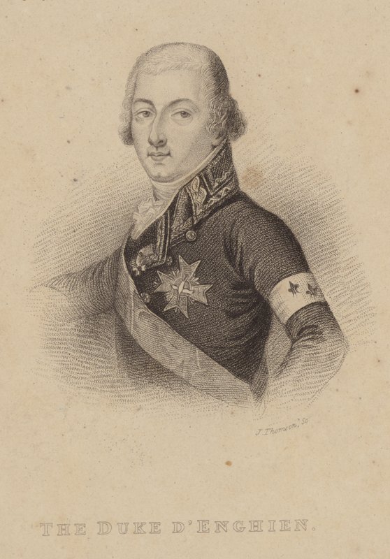 Lajos József, Conde hercegének portréja alkotó: English School