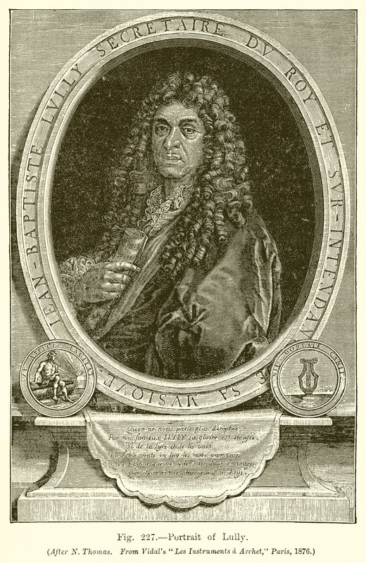 Lully portréja alkotó: English School