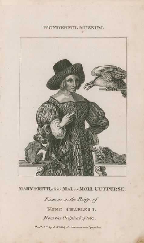 Mary Frith portréja alkotó: English School