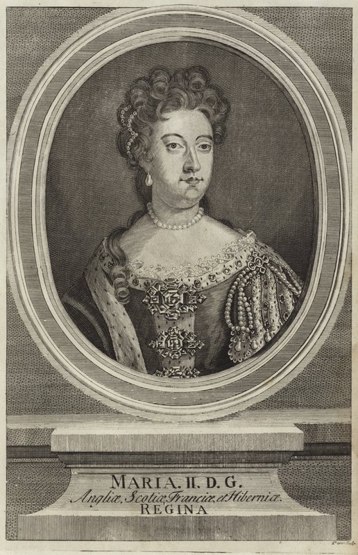 Anglia II. Mária portréja alkotó: English School