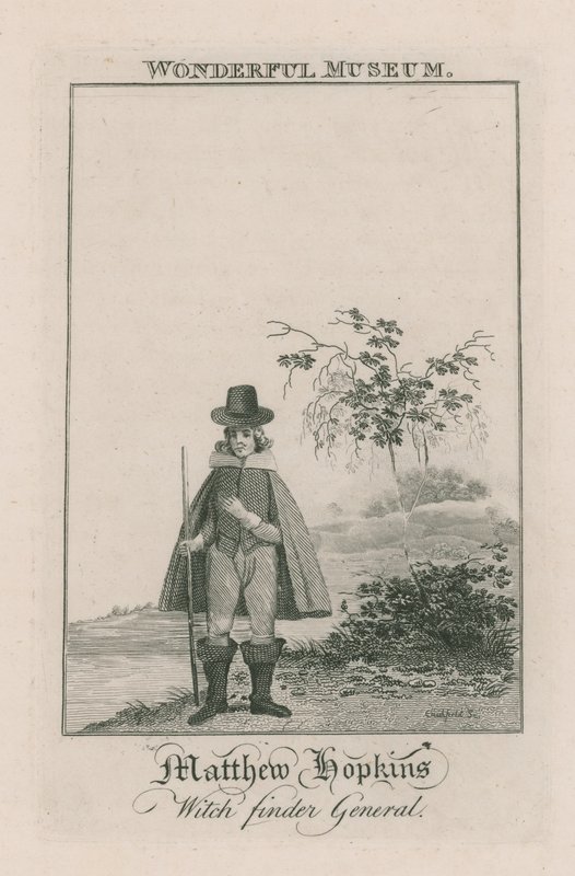 Matthew Hopkins portréja alkotó: English School