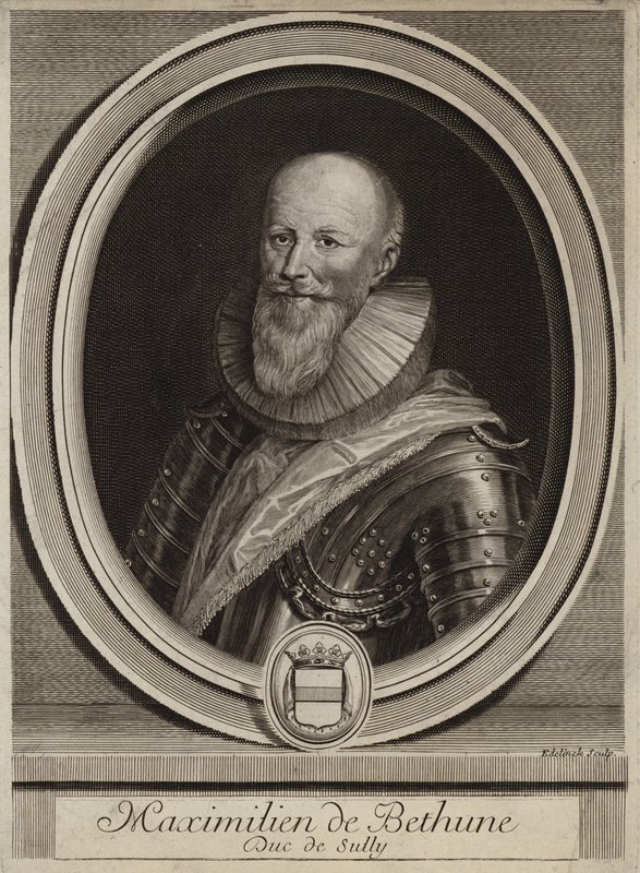 Maximilien de Bethune, Sully hercegének portréja alkotó: English School